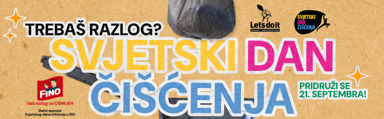 Let's Do It tim BiH organizira akcije čišćenja u 20 gradova, na 50 lokacija